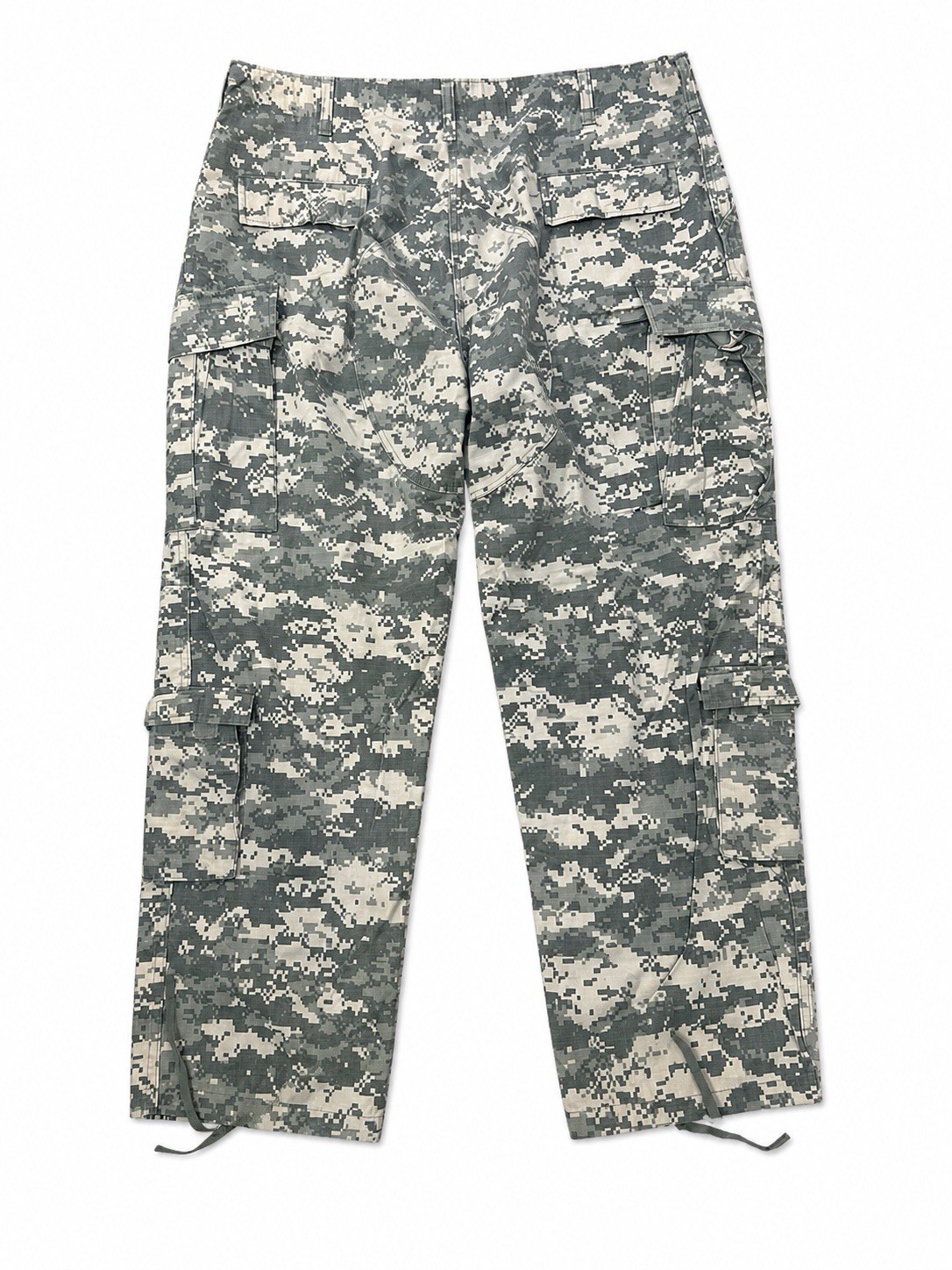 US Army Combat Uniform ACU Digital Camo Trousers Large/Long USGI Rip Stop