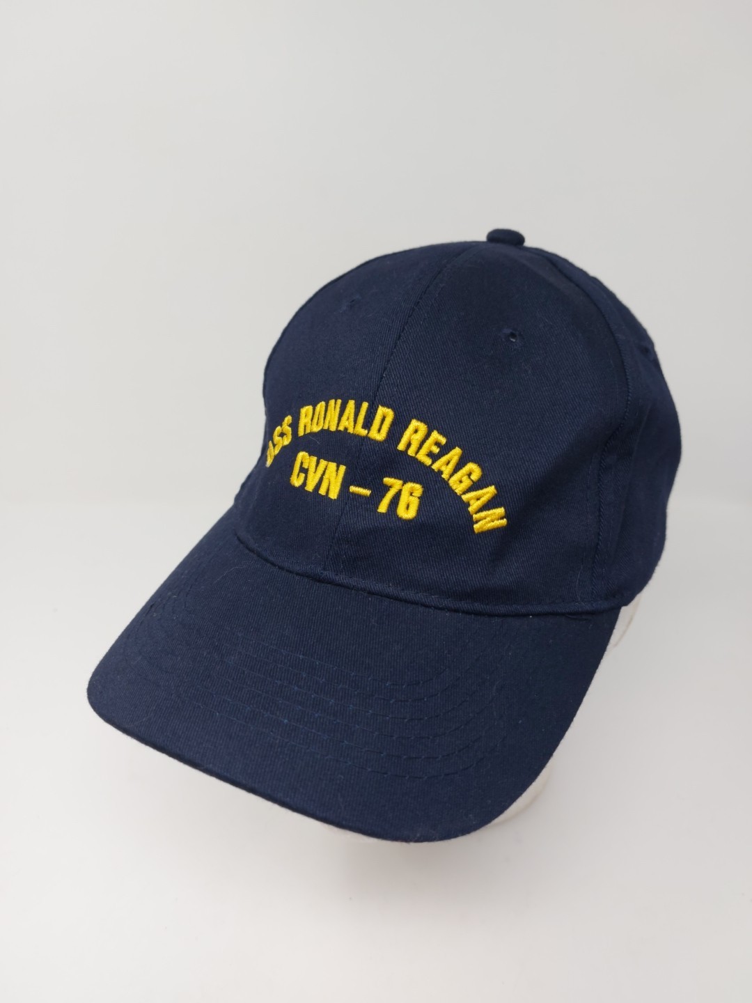 USS Ronald Reagan CVN-76 Strap Back Hat Adjustable Cap