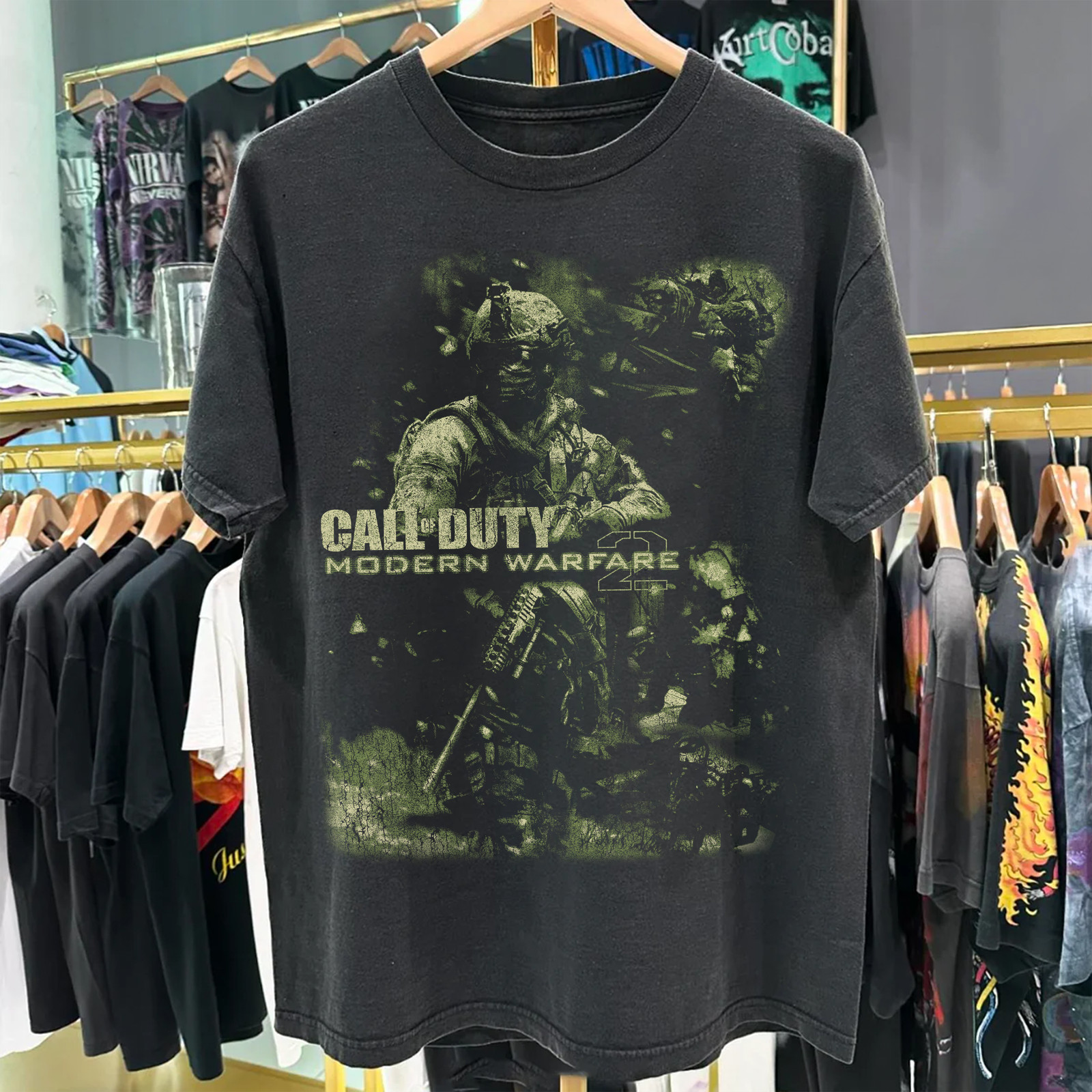 Modern Warfare Promo T-Shirt Black XXL