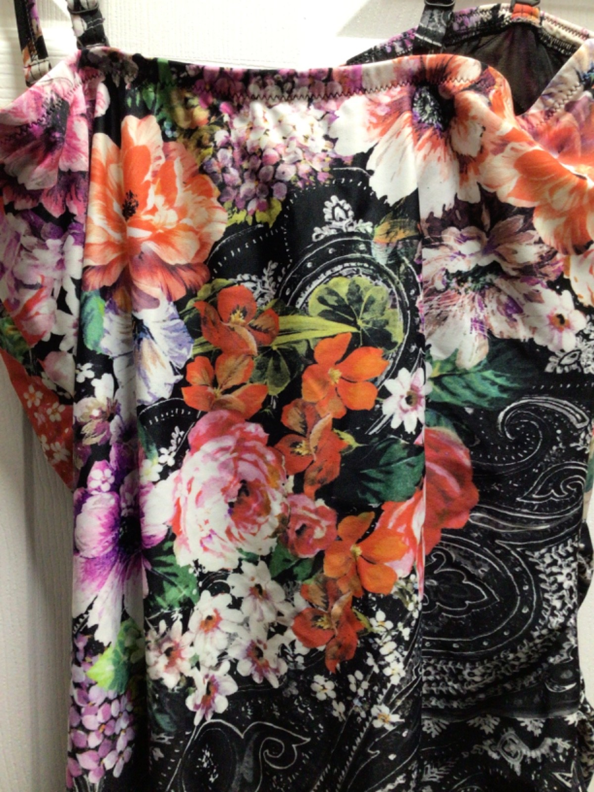 Gottex Bloomsbury Floral Bandeau One-Piece Swimsuit Women’s