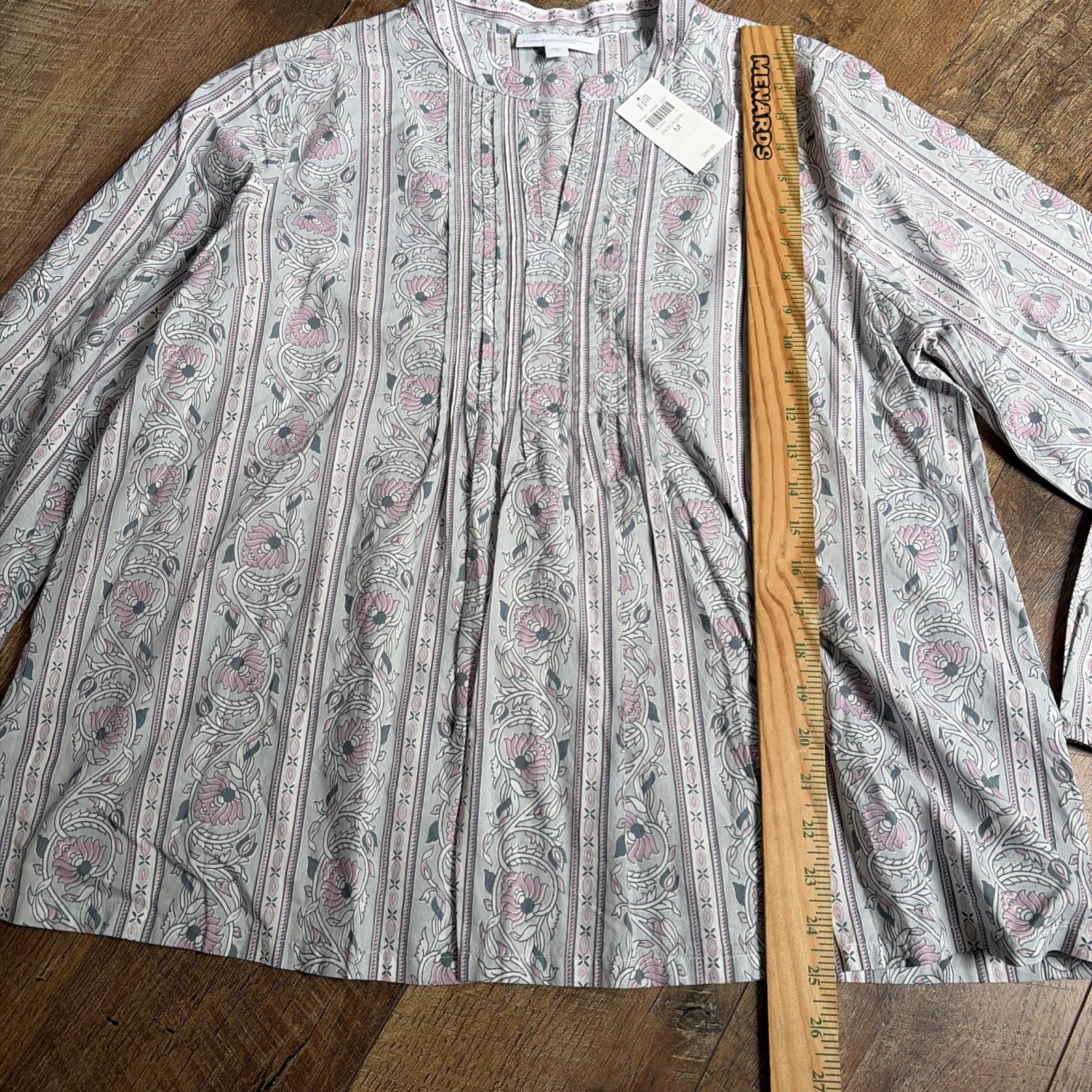J Jill | NWT Organic Cotton Thin Lightweight Summer Blouse Medium