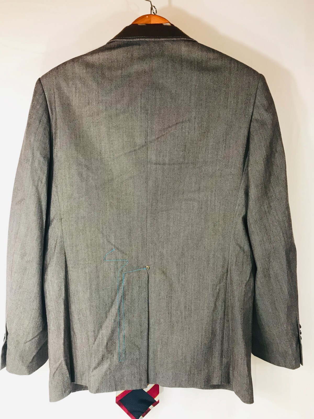 American Chang 3 Button Funky Men’s Blazer Size L Large Harry Potter Style