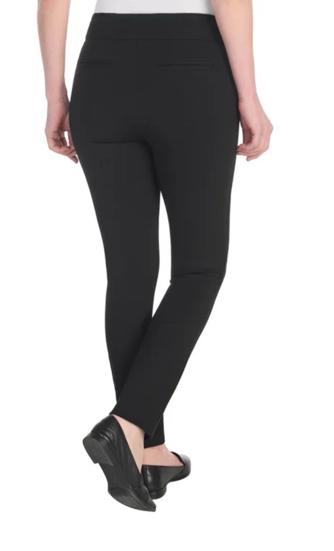 Dalia womens pull-on ponte pants
