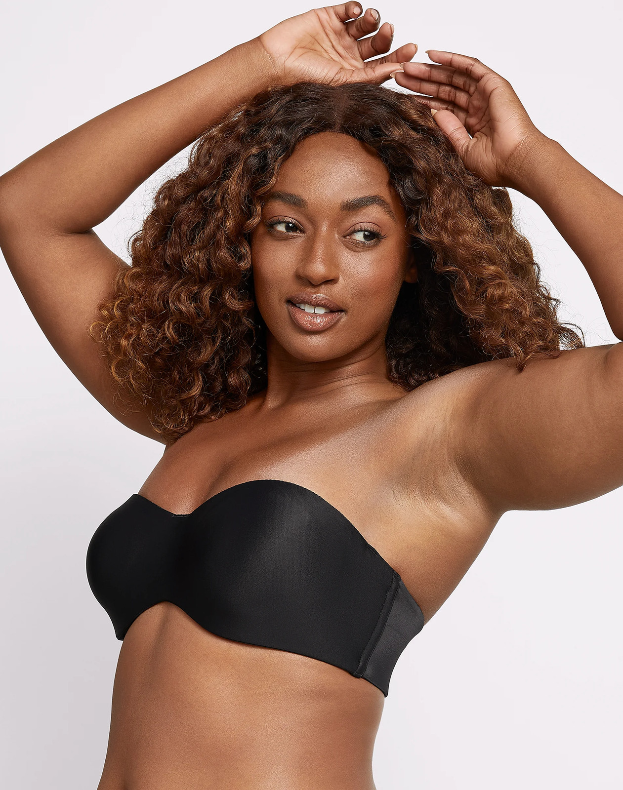 Lilyette by Bali Bra Strapless Tailored Minimizer Convertible Underwire Lily Fit