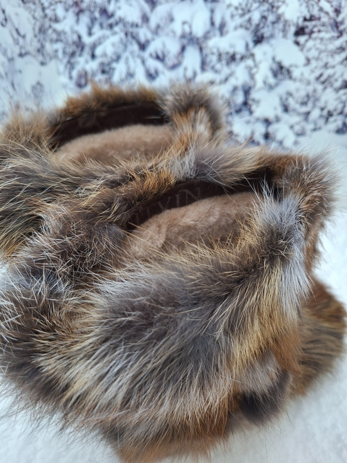 Patchwork Fox fur boots for women, mukluks, yeti boots, Womens Eskimo boots