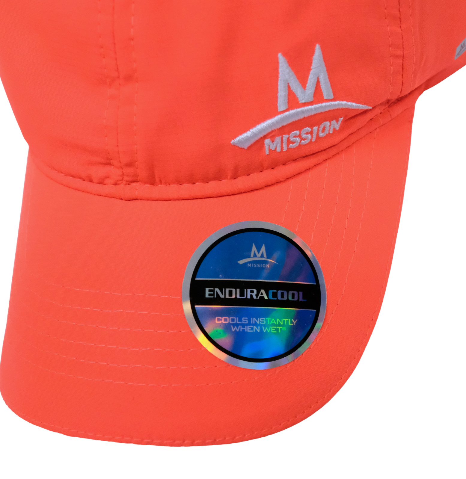 Mission Enduracool Coral Cooling Hat Adult Unisex Adjustable UPF Protection NWT