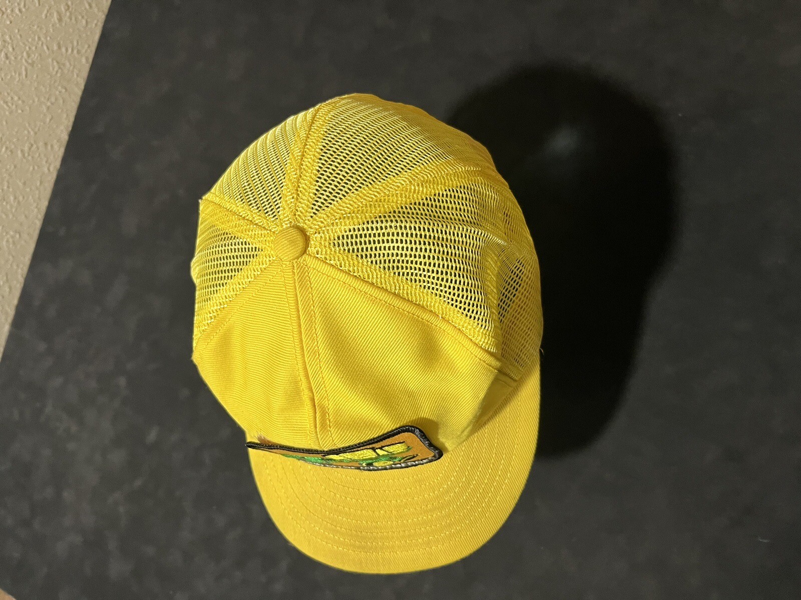 John Deere Tractor Plow Trucker 1970s Hat Vintage Snapback USA Louisville Mfg Co