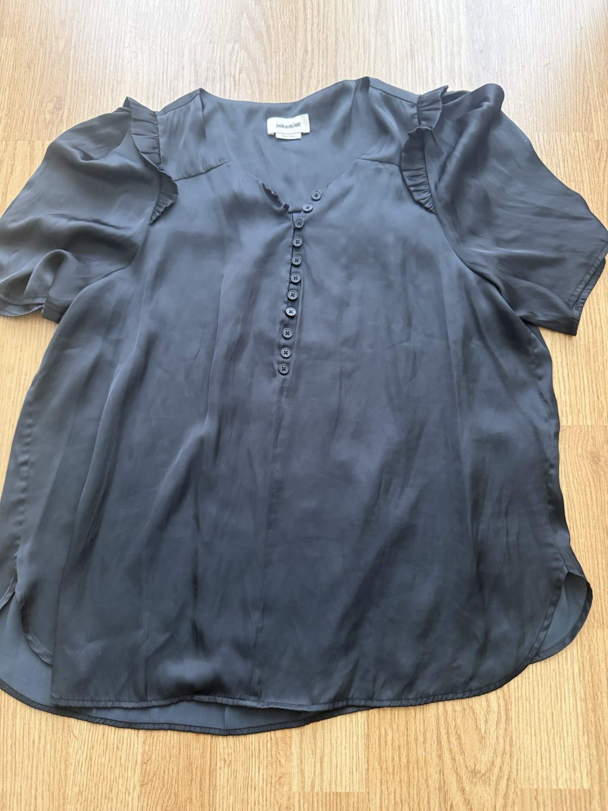 Zadig & Voltaire Women’s satin top NWOT