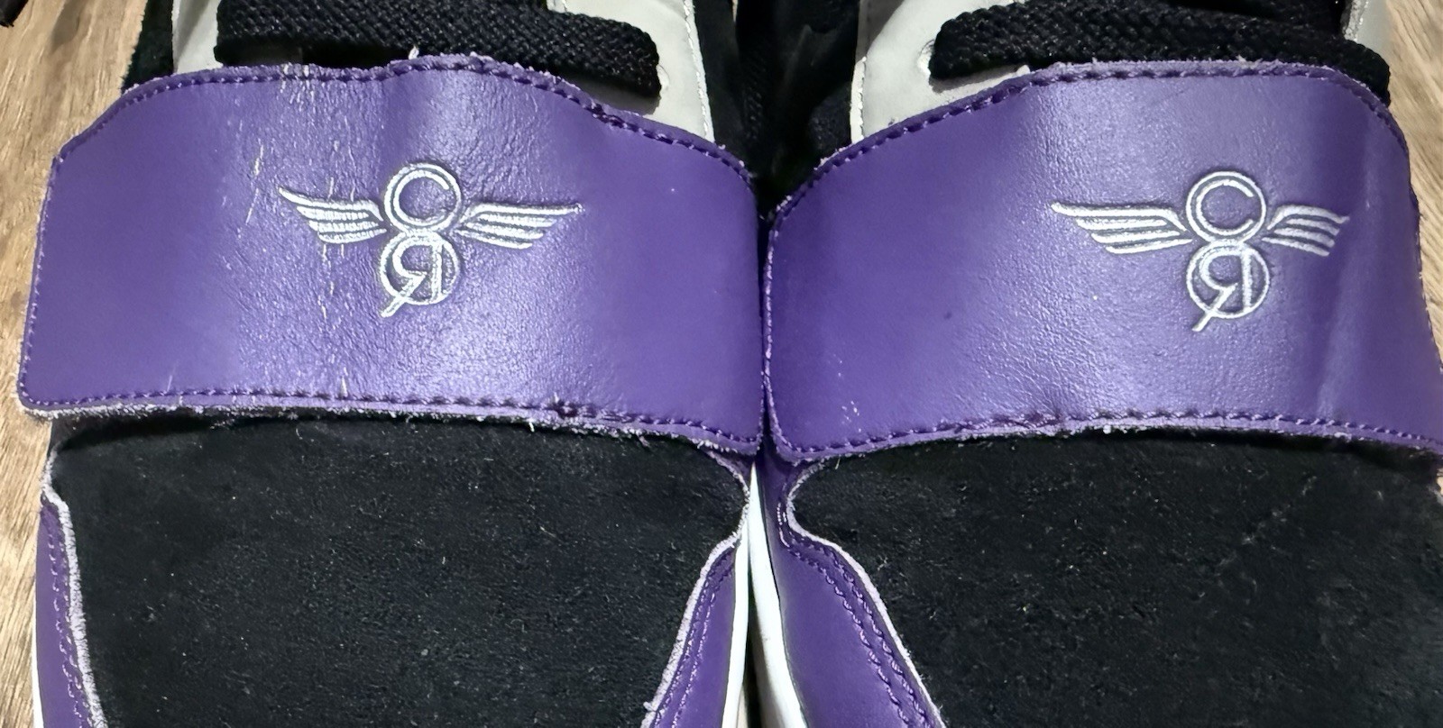 Creative Recreation Cesario Lo Leather Suede Sneaker Mens 9.5 Purple Pink Black