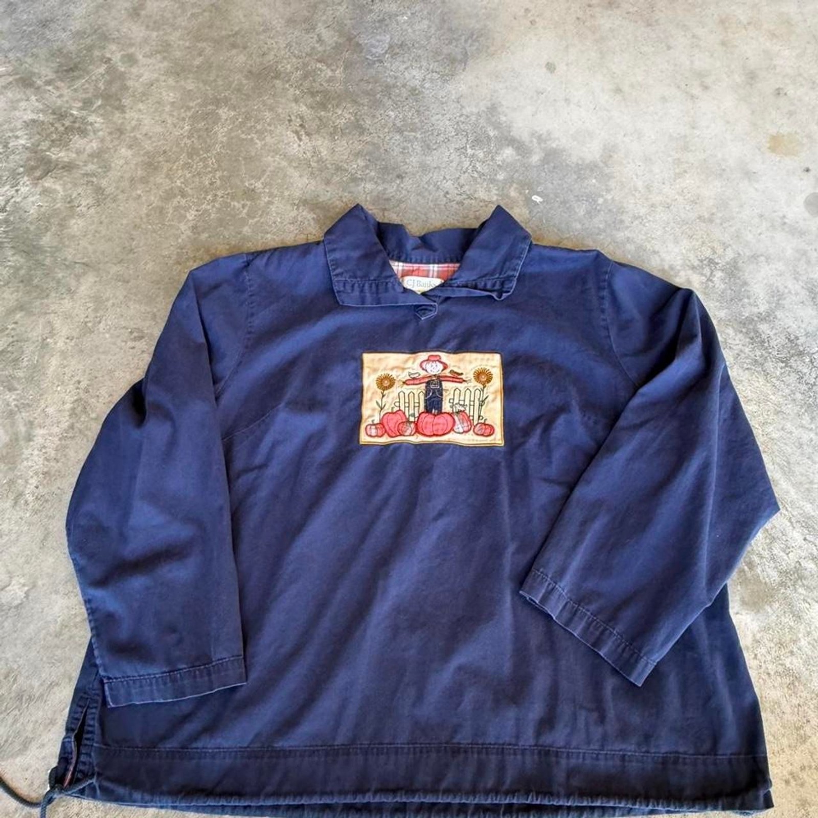 Christopher-banks Women’s Navy and Blue Shirt