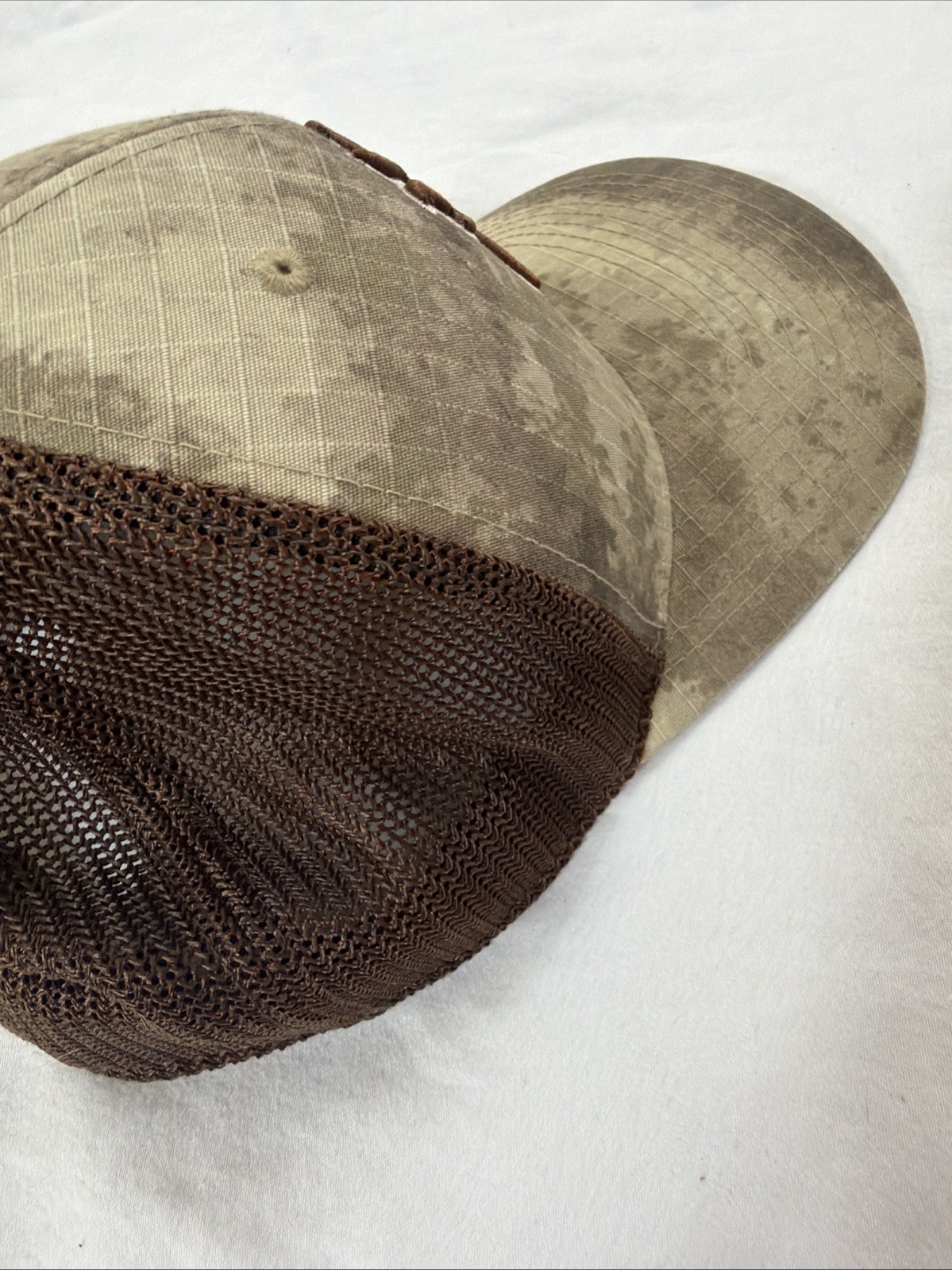 Browning Trucker Hat Mesh SnapBack Digi Camo And Brown Adjustable