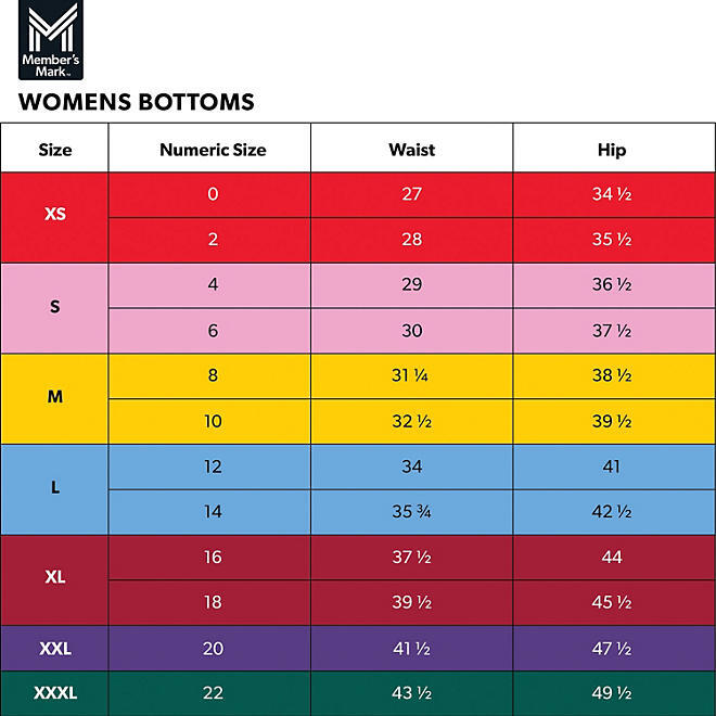 MEMBER’S MARK WOMEN’S LUXE SHORT, CHOOSE COLOR & SIZE *NEW