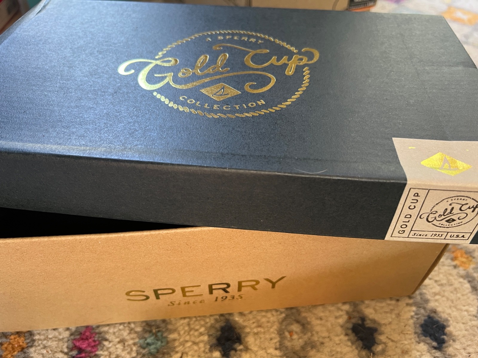 Sperry blue Goldstar Boat shoes women’s size 7