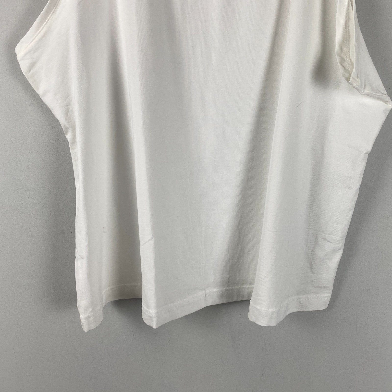 PACT Tank Top Size XXL White Organic Cotton Stretch