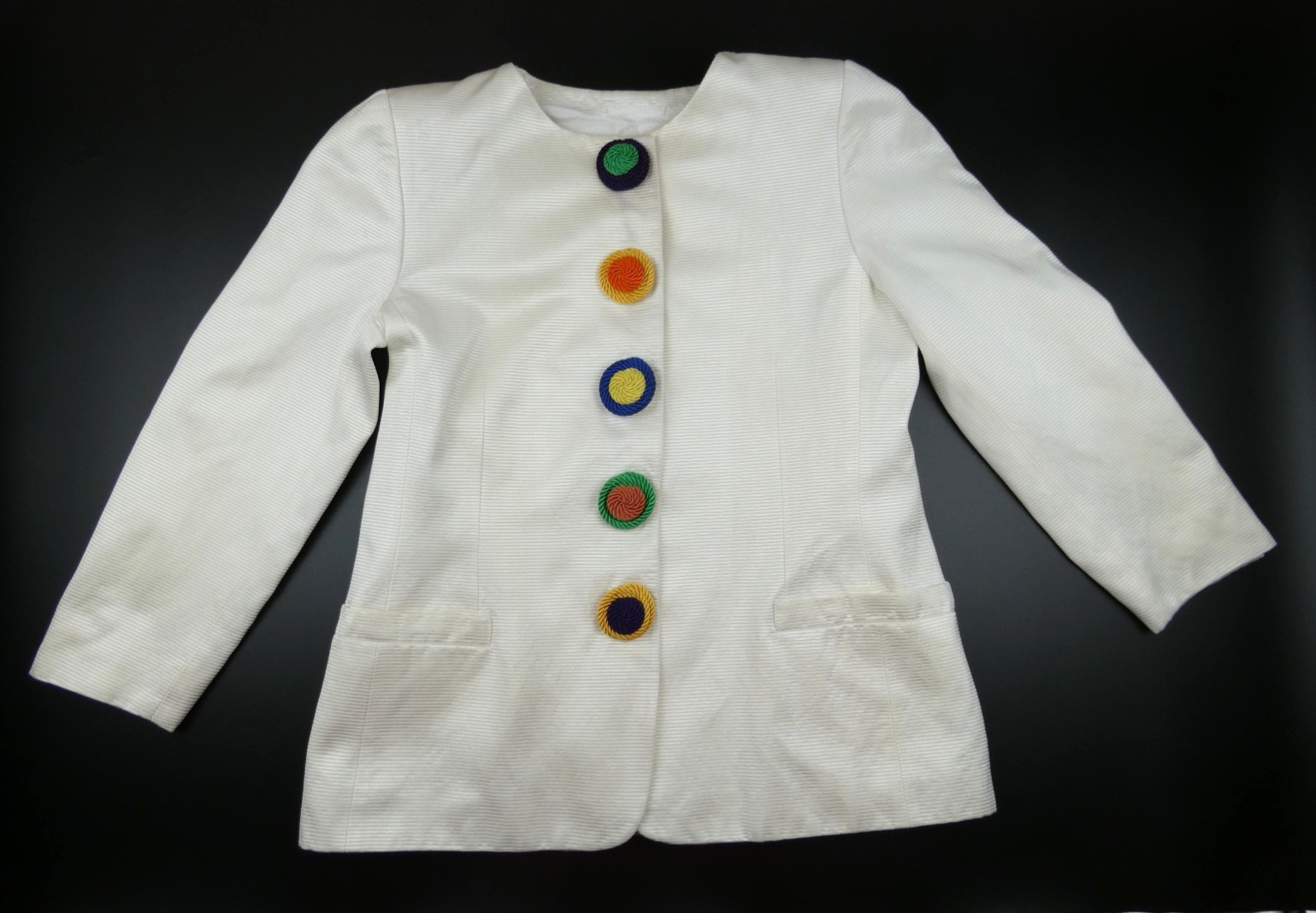 vintage ESCADA jacket size 40 Made in West Germany Unique-One Of The Kind!