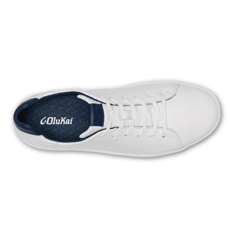 OluKai Lae‘ahi Lī ‘Ili Men’s Leather Sneakers Brand New Authentic