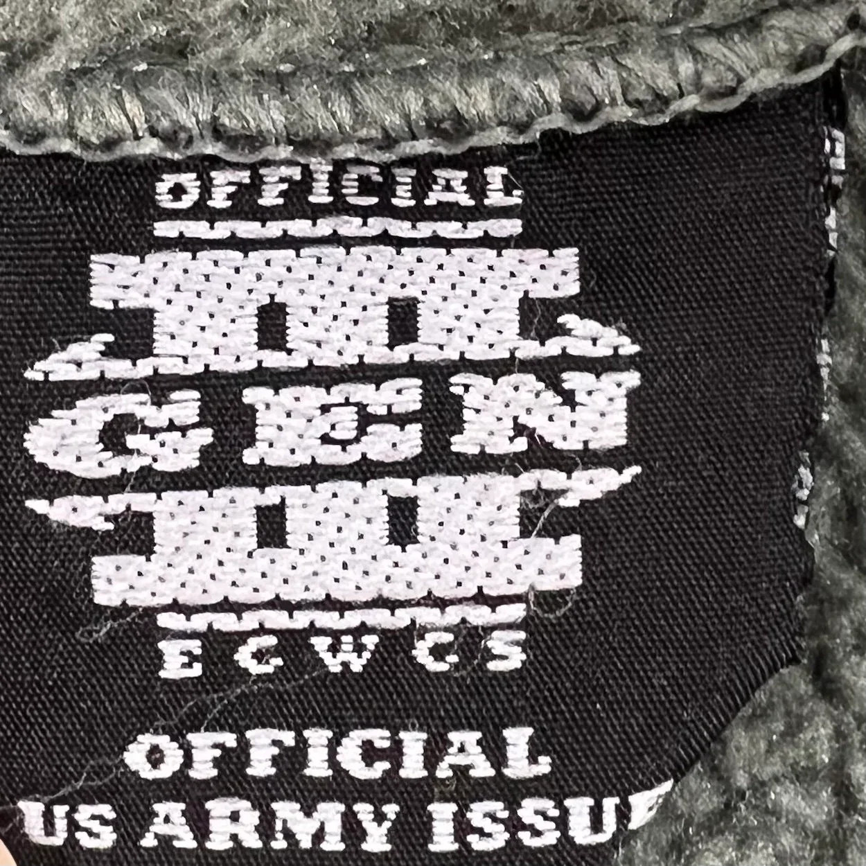 Vintage Army Fleece GI Gen lll in Foliage Green By PolarTec Damaged