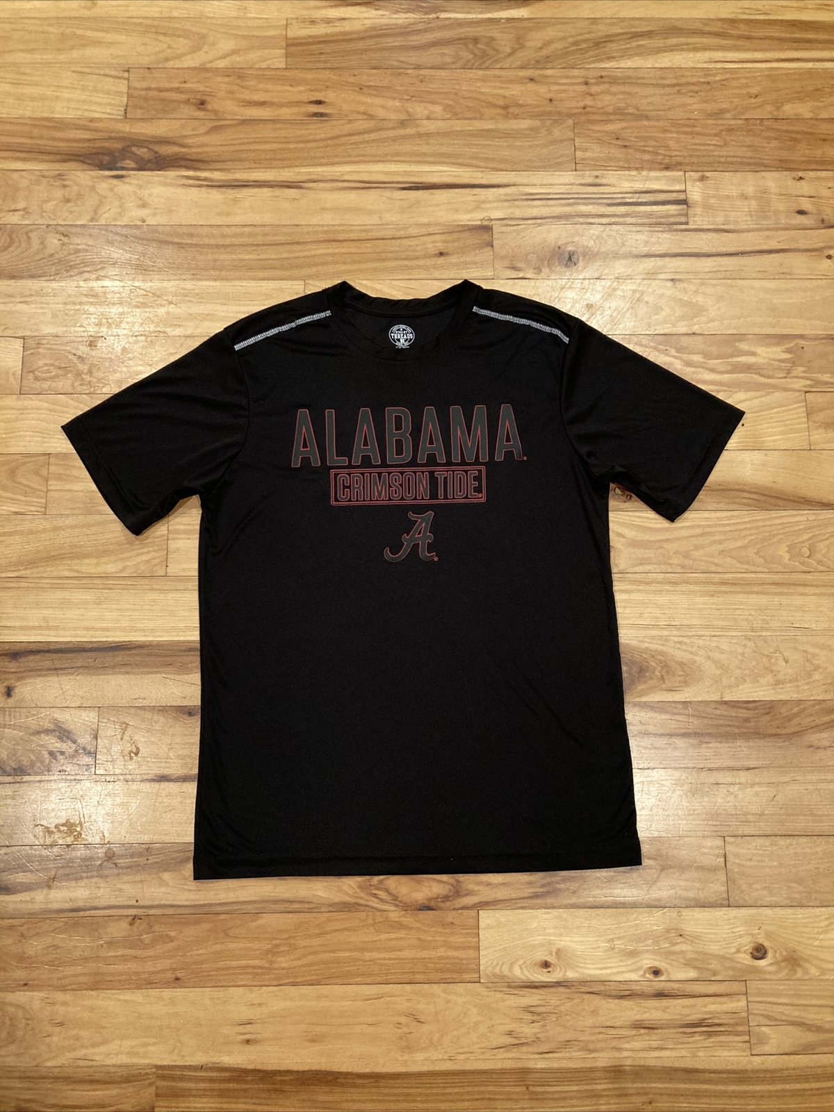 Rivalry Threads 91 Alabama Crimson Tide Athletic Black Red Shirt Mens Sz Medium