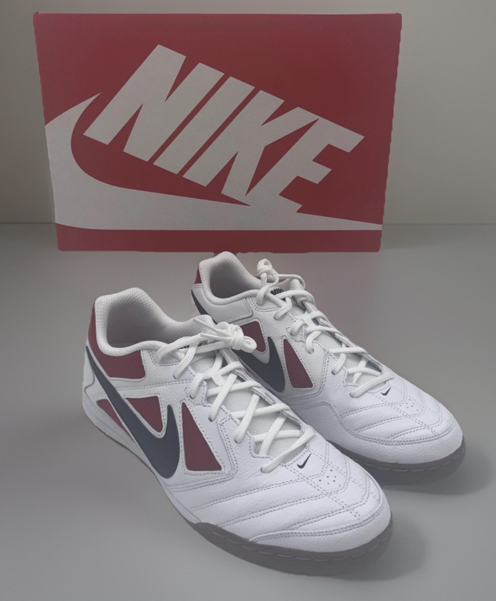 NEW Men’s (CHOOSE SZ) NIKE Gato Shoes IB8509-100 WHITE / BLACK / GYM RED CHICAGO