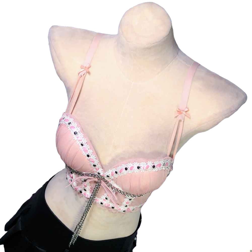 Goth Tops Punk Rock Clothes Y2K Gothic Tank 2000s Kawaii Grunge Emo Clothing