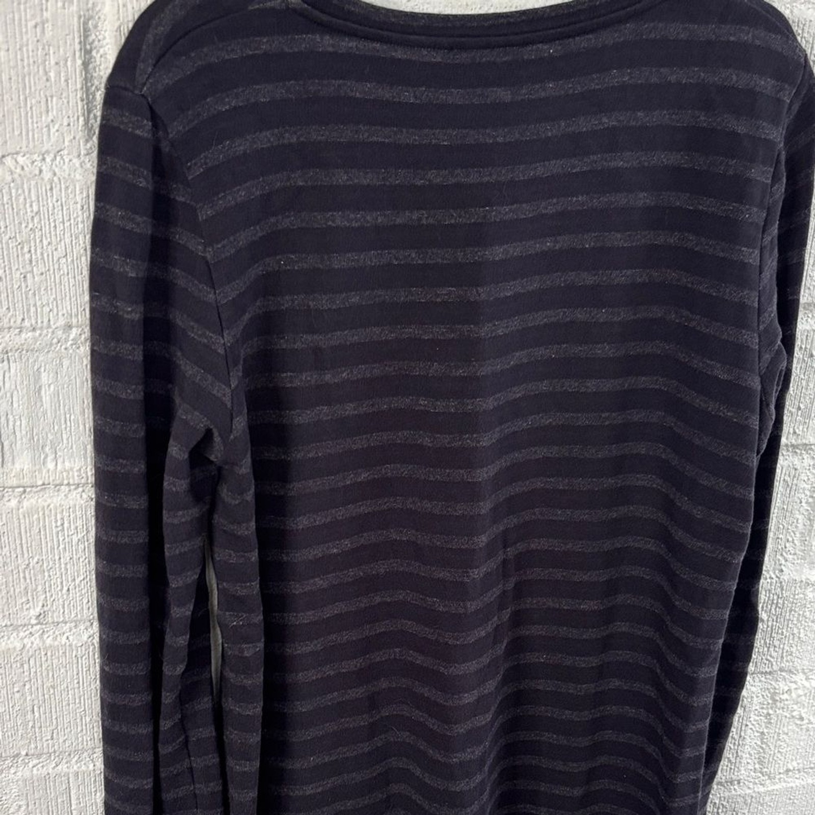 COS Striped Oversized Long Sleeve Dress sz L