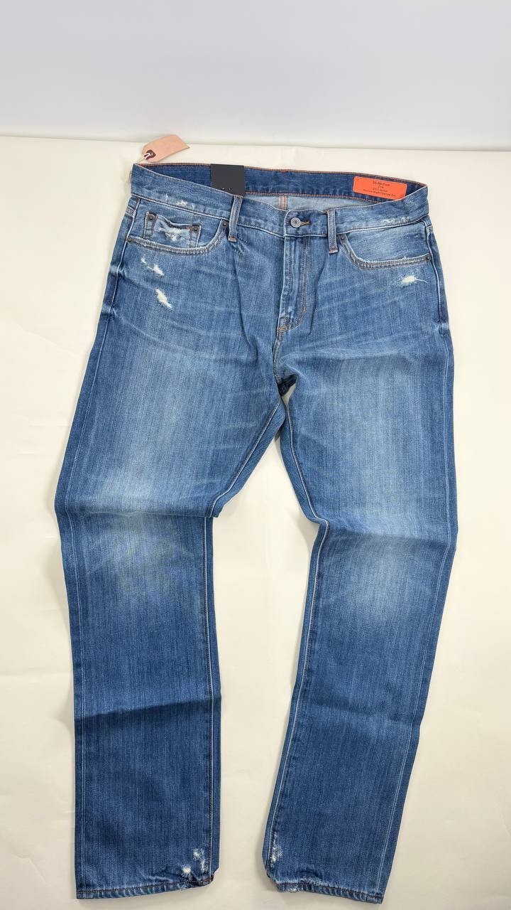 Jean Shop Jim Distressed Jeans Mens Slim Skinny Blue Denim NWT Multiple Sizes