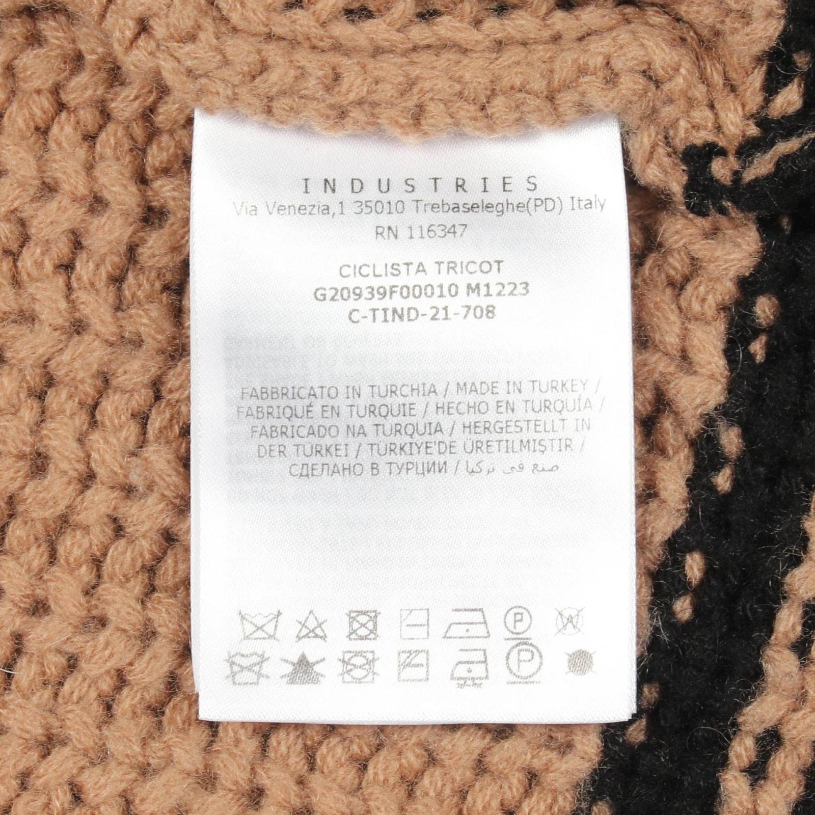 Moncler High Neck Cashmere Knit Top – DUTY FREE