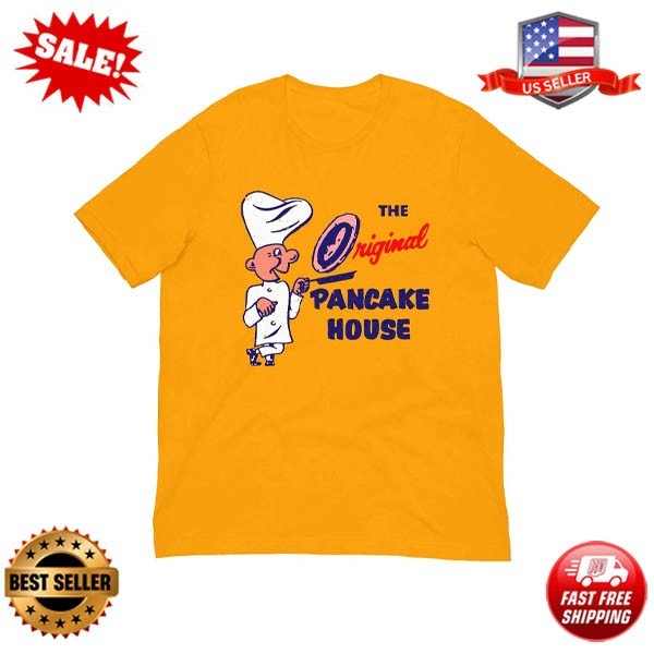 Vintage Retro T Shirt Original Pancake House Foodie Graphic Tee