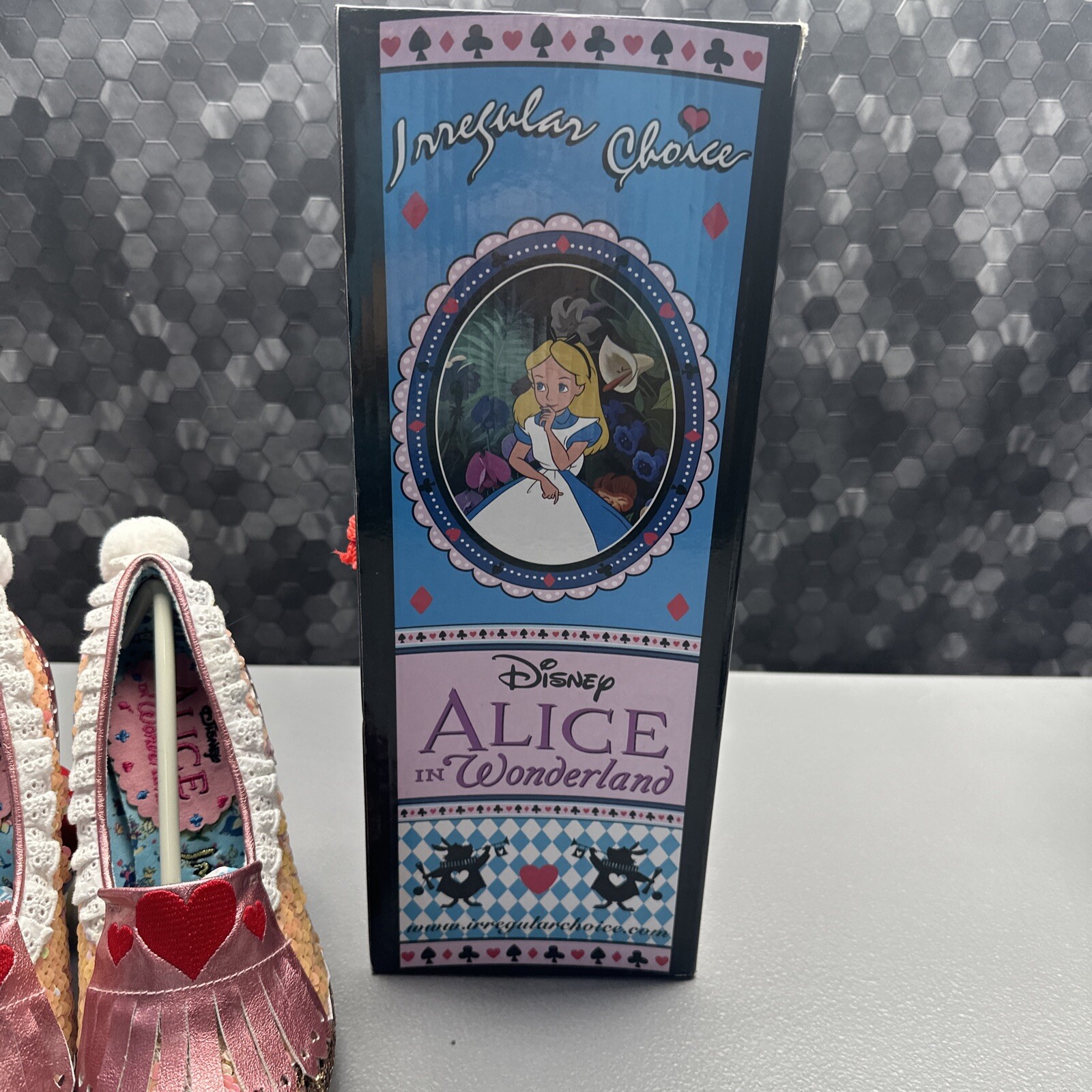 Alice In Wonderland Irregular Choice WHITE RABBIT SHOES NEW IN BOX SIZE 35