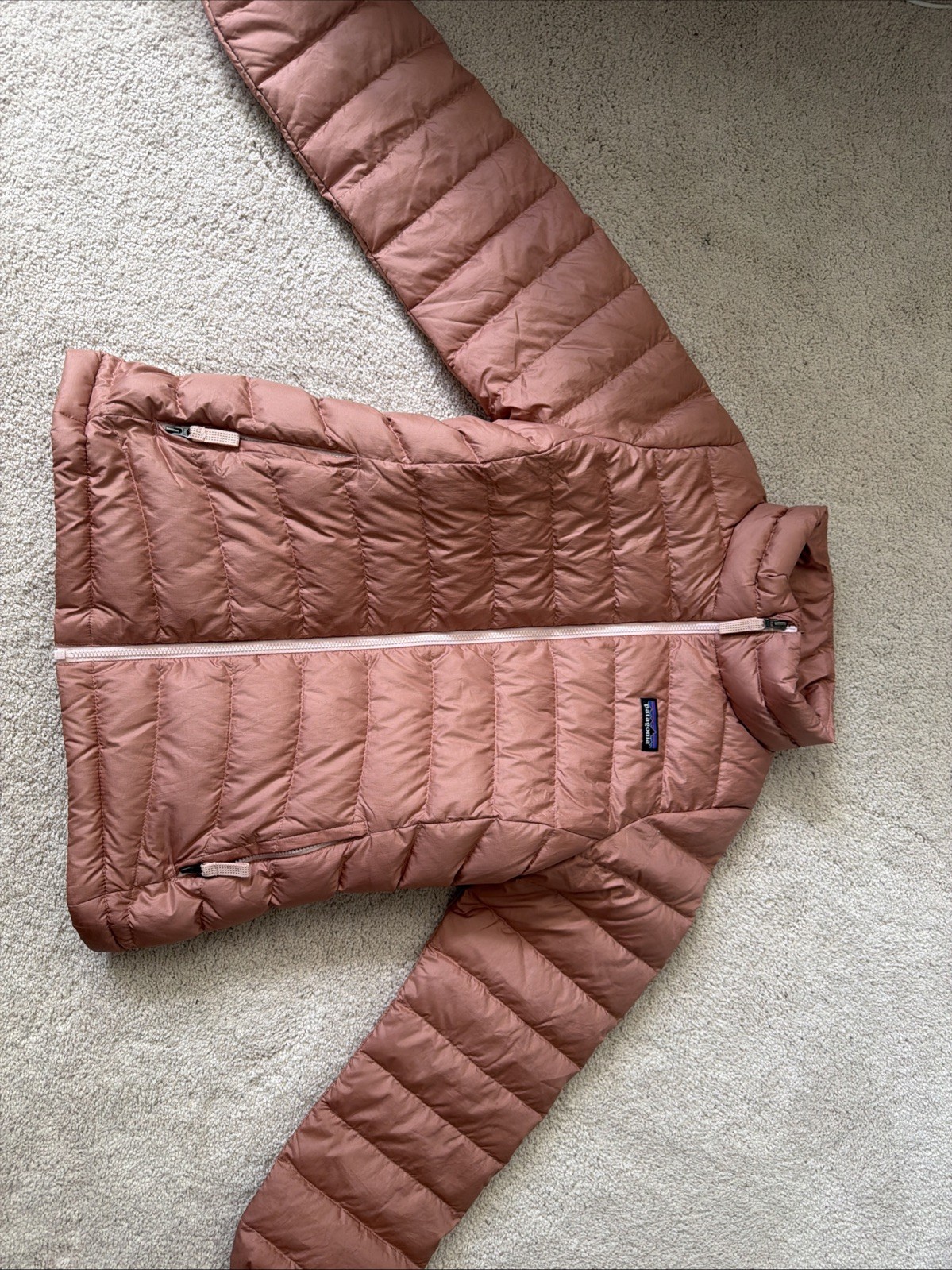 Youth Large Pink Patagonia Puffer Jacket