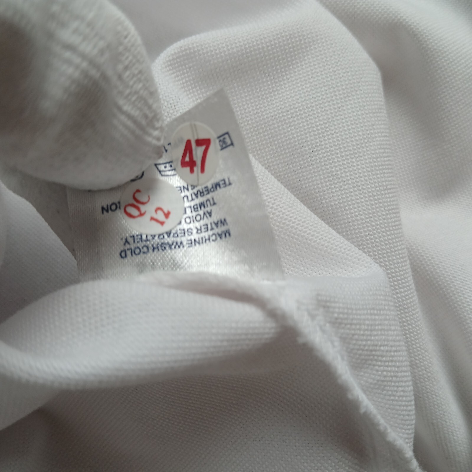 Blue Generation Ladies Button Up Long Sleeve Shirt Size M Button-Down White NWT