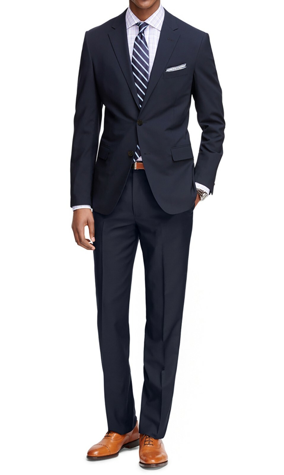 Braveman Men’s Two Piece Classic Regular Fit Suits