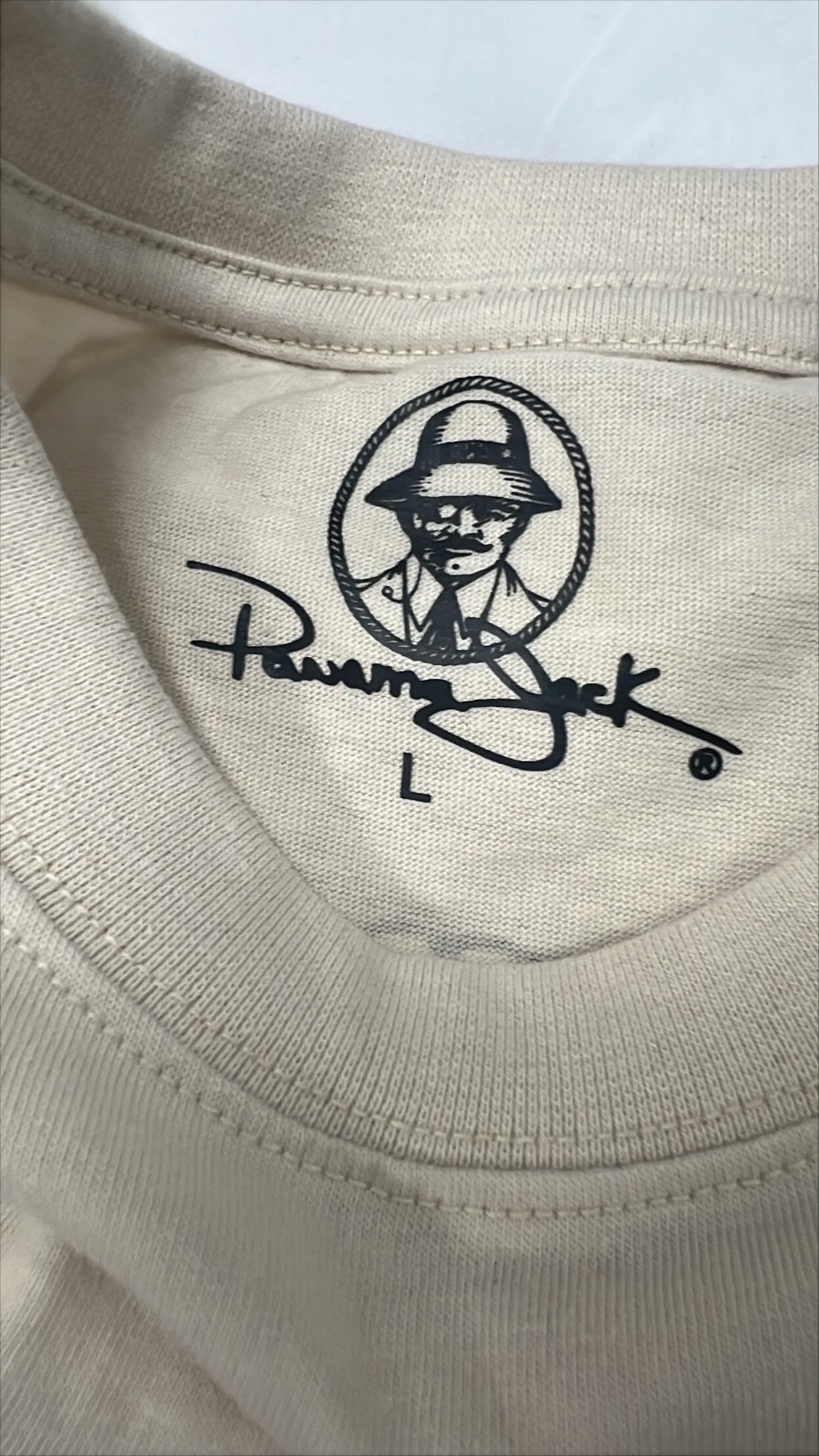 Panama Jack T-shirts, Size LG, Lot of 4,Cotton Blend Heavy Weight Unisex Khaki