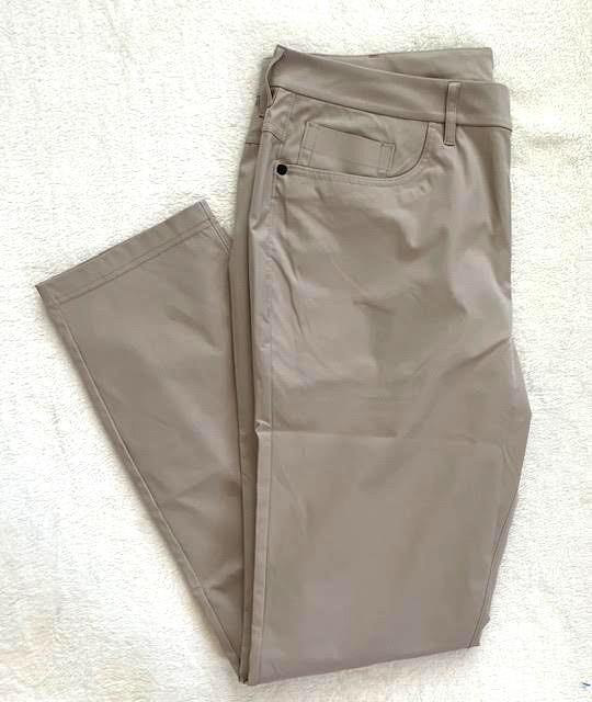 Public Rec All Day Every Day Pants ADED Men’s 35×34 Khaki Performance Stretch