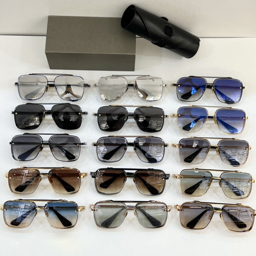 DITA Mach Six Luxury Sunglasses Unisex 61-12-140