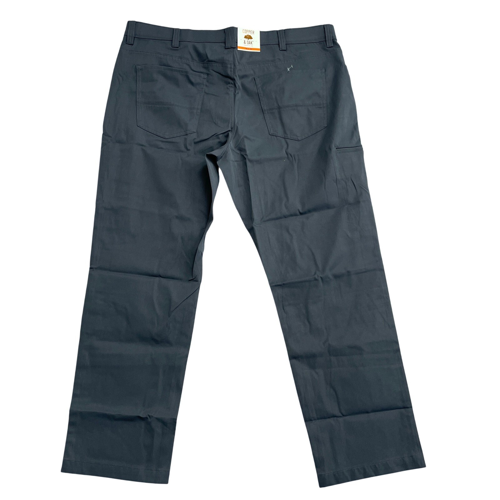 NEW Copper and Oak Supply Men’s 42×32 Co Tech Utility Pants Straight Fit Gray
