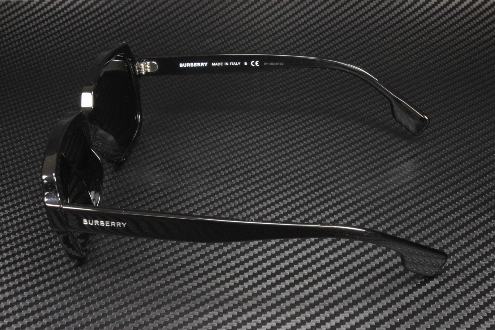 BURBERRY Eldon BE4349 300187 Black Dark Grey 51 mm Men’s Sunglasses