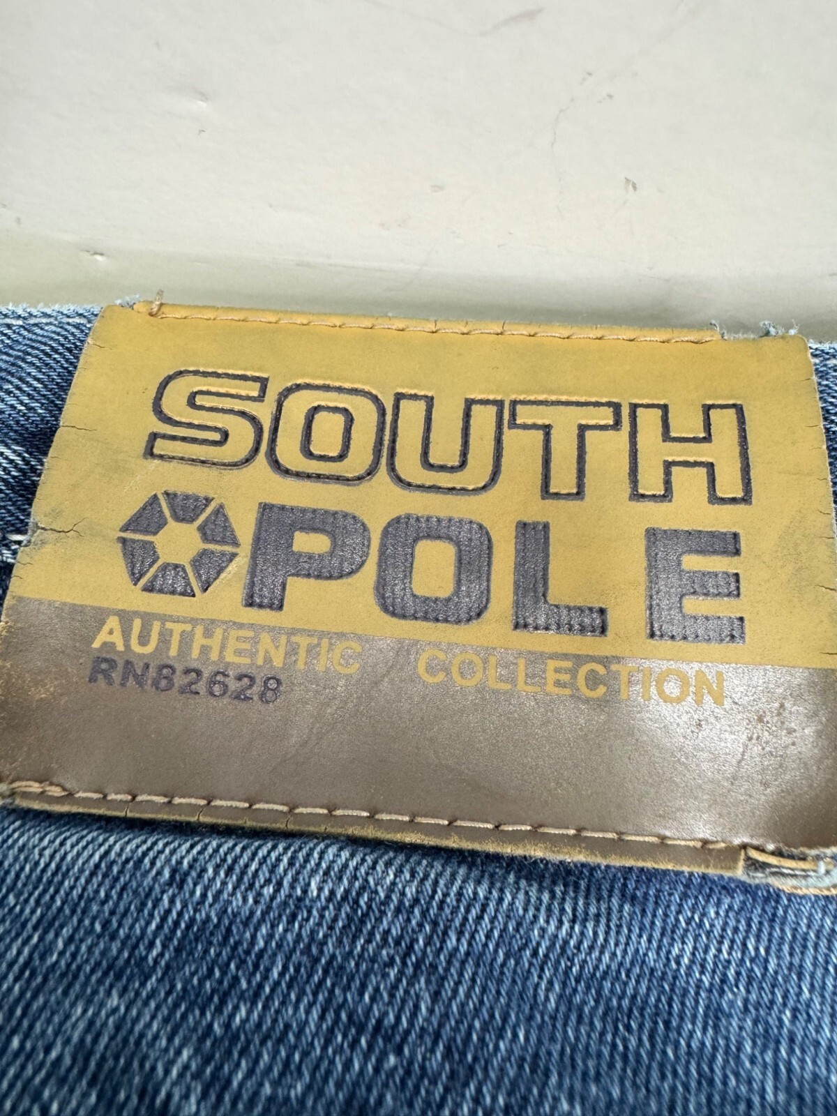 Vintage Southpole Men Jeans 34X32 Baggy Y2k 90s Skater Grunge Hip Hop JNCO Style