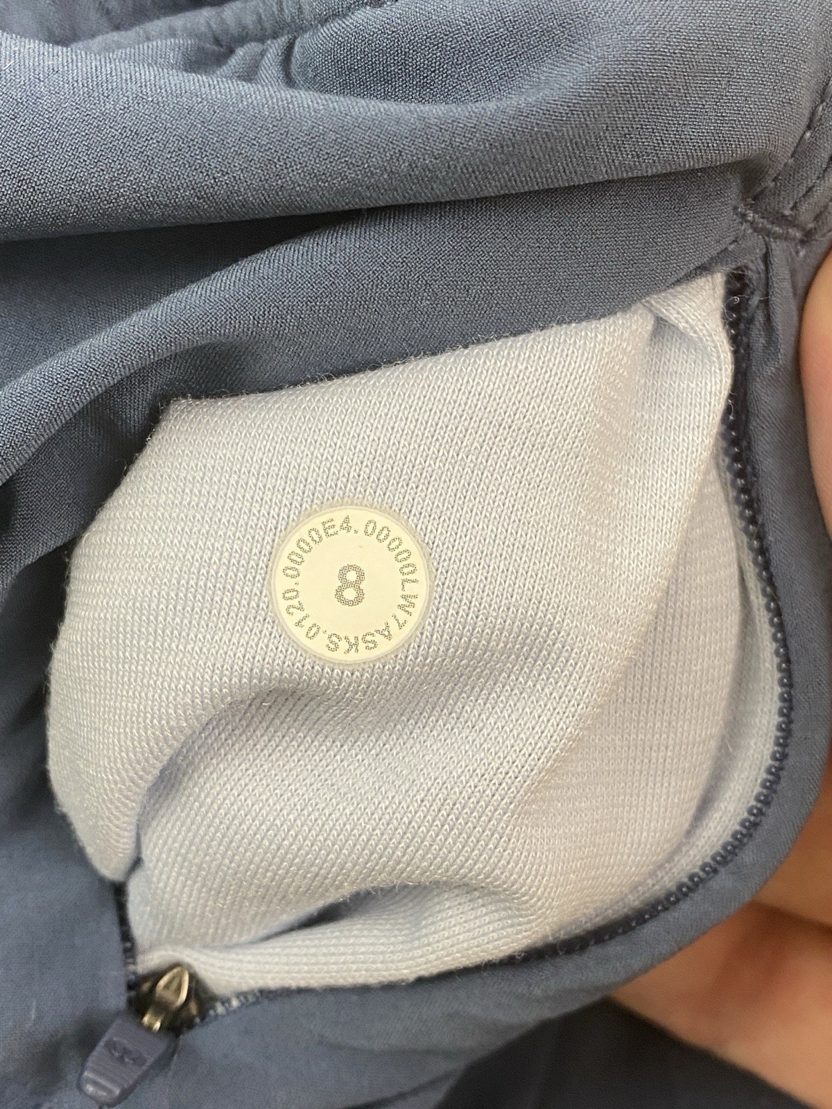 Lululemon Choose A Side Reversible Shorts Size 8 Blue 3” Inseam Run
