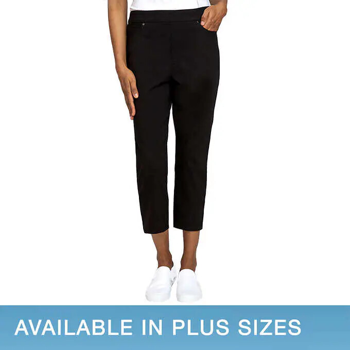 Mario Serrani Ladies’ Pull-On Capri | K32