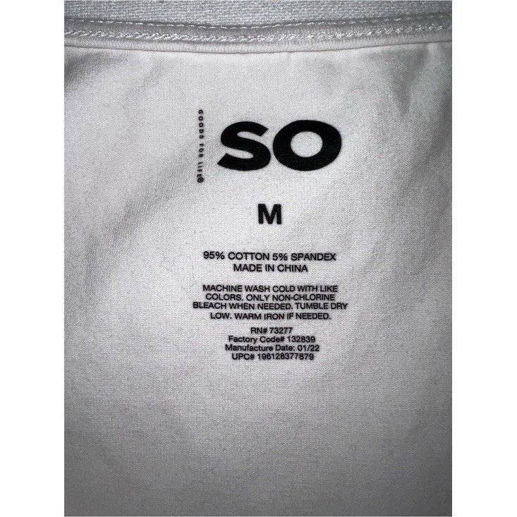 SO White Ribbed Tank One-Piece Bodysuit Notch Neck Capsule Basic