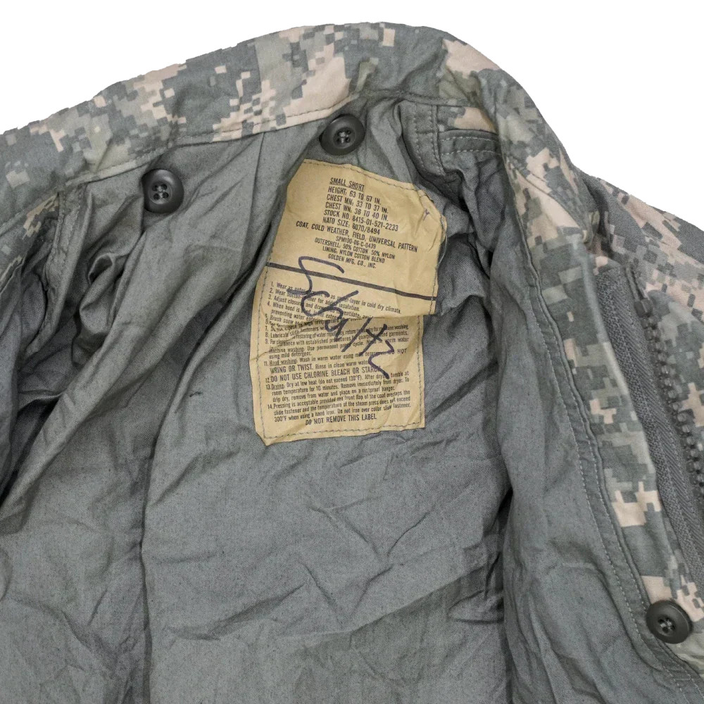 USGI ACU M65 Jacket – Small Short
