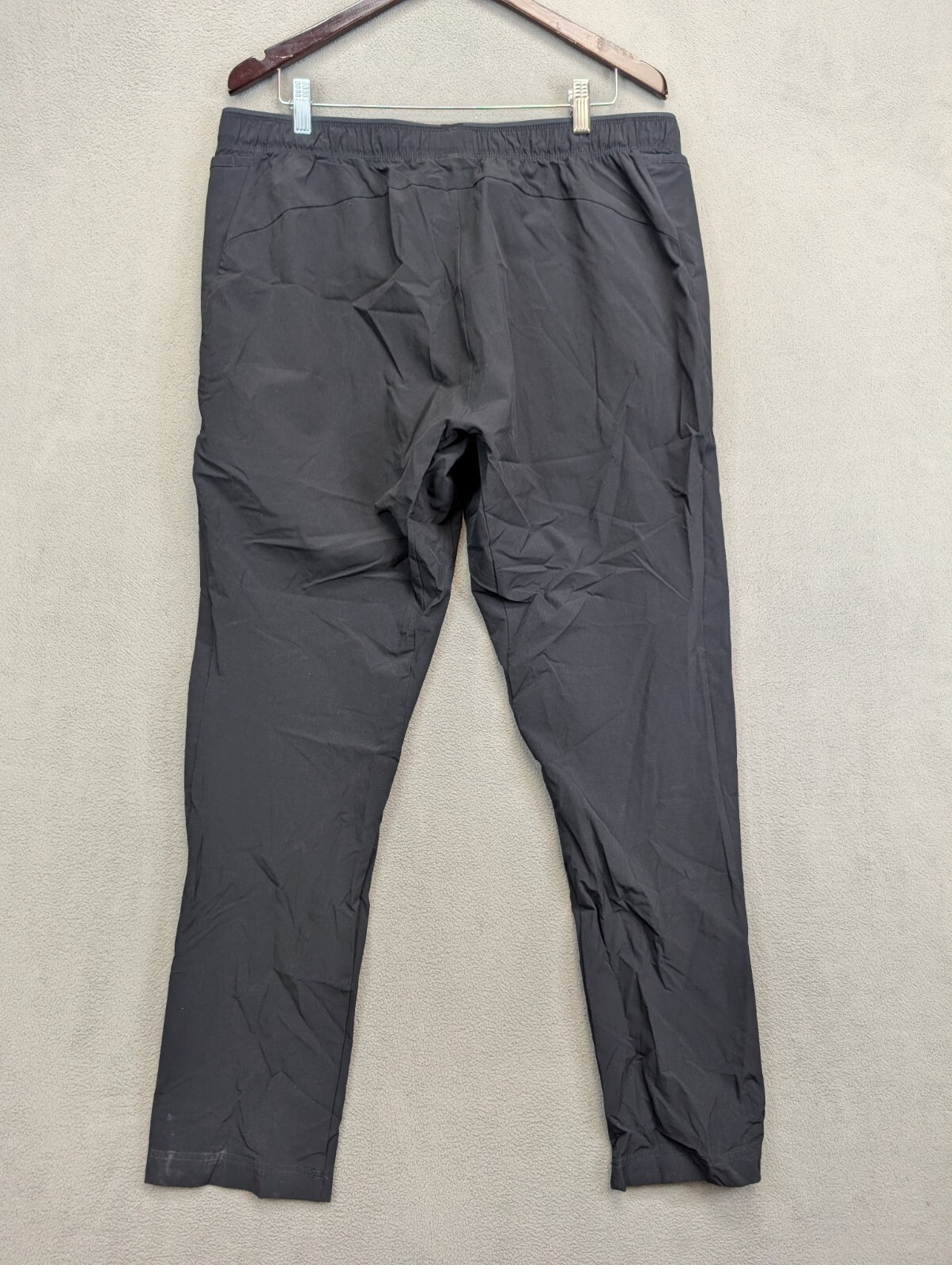 PASKHO XXL (38×32) Men’s Pants BLACK Nylon Elstane Stretch 2XL