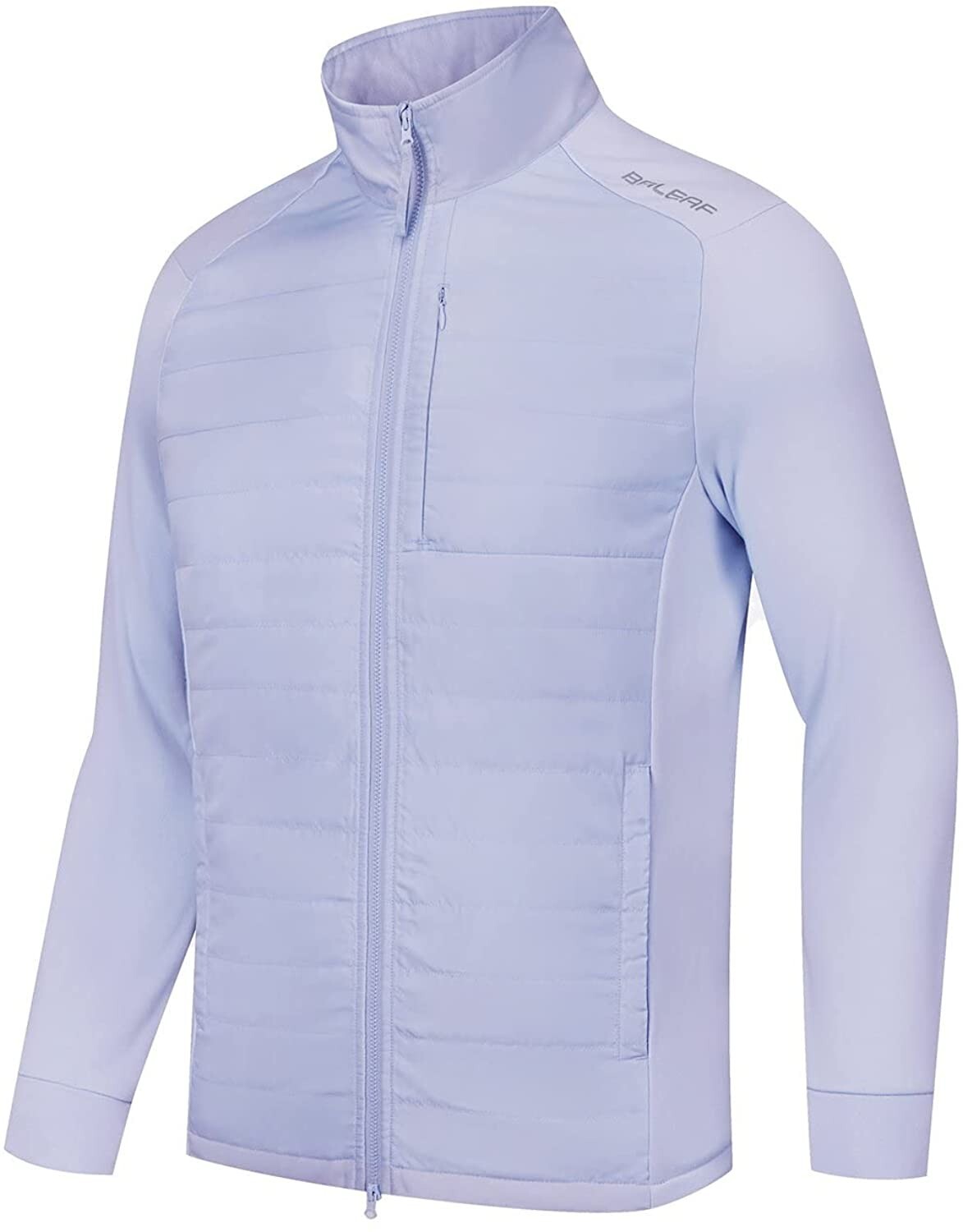BALEAF Men’s Running Jacket Winter Puffer Jacket Lightweight Hiking Hybrid-XL