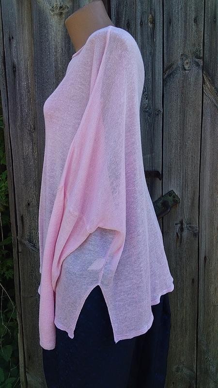 Minodusud Pink Soft Lilac Oversized Longsleeve Size Xl