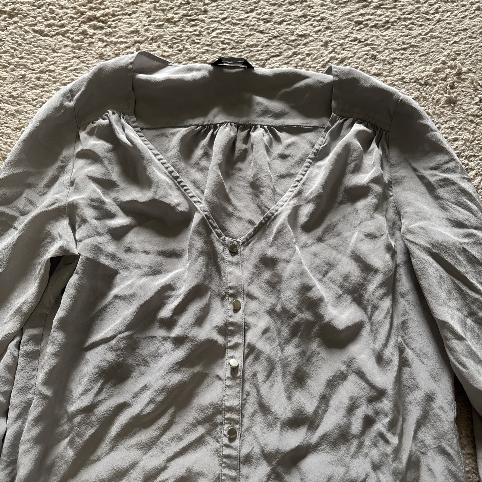 Bebe Women’s Long Sleeve Blouse (medium)