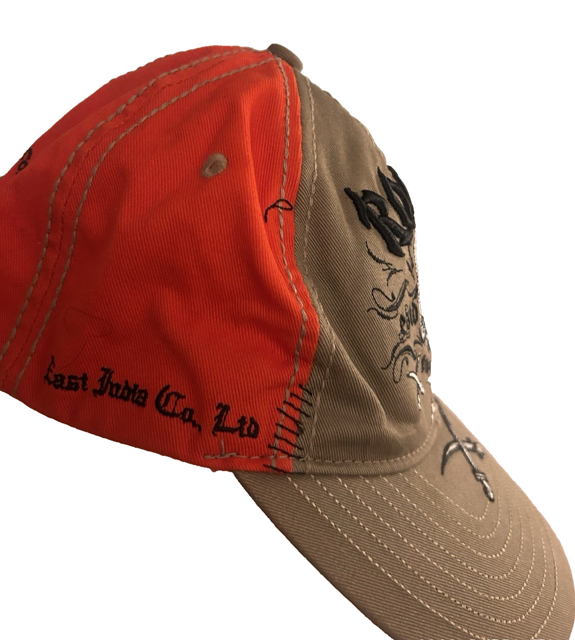 Rogue Skull Swords Y2K Style Hat Baseball Cap Metal Grunge Tribal Edgy Punk