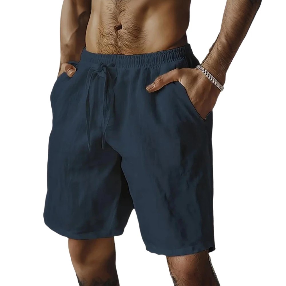 Men’s Summer Breathable Beach Shorts Lightweight Casual Hawaii Gym Pants Gift