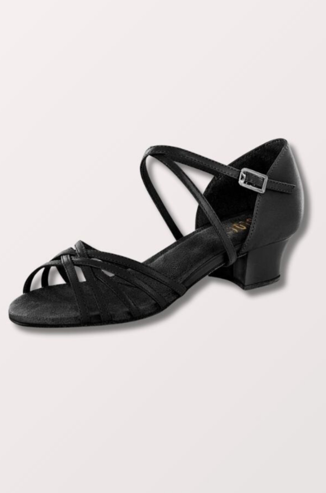 NEW Bloch Women’s Leather Annabella Latin Practice Shoe in Black (S0806L)