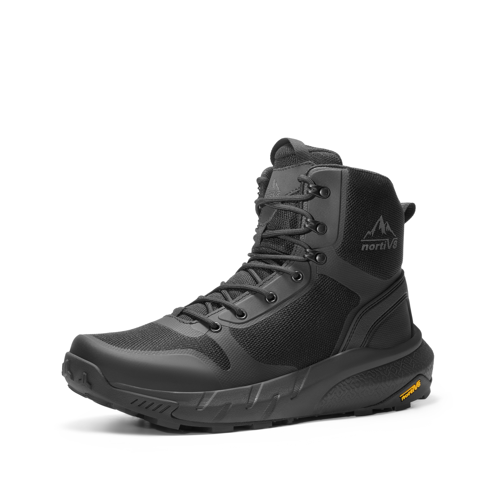 NORTIV 8 Men’s Military Tactical Boots Lightweight Hiking Motorcycle Boots